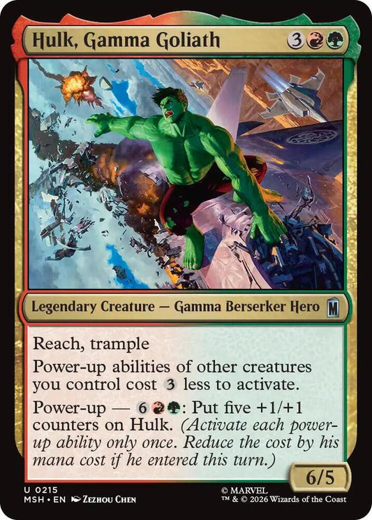 Hulk, Gamma Goliath - 215 - uncommon