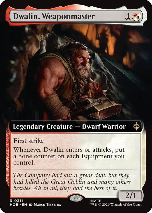 Dwalin, Weaponmaster - 311 - rare