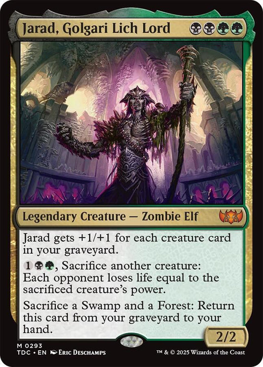 Jarad, Golgari Lich Lord - 293 - mythic