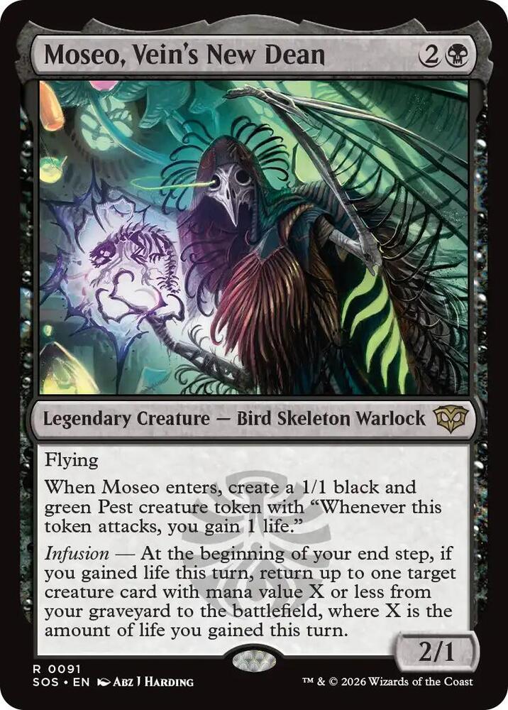 Moseo, Vein's New Dean - 91 - rare