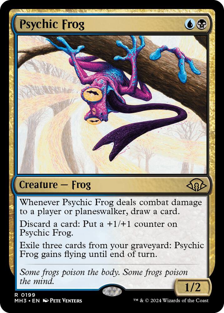 Psychic Frog - 199 - rare