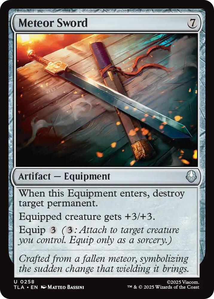 Meteor Sword - 258 - uncommon