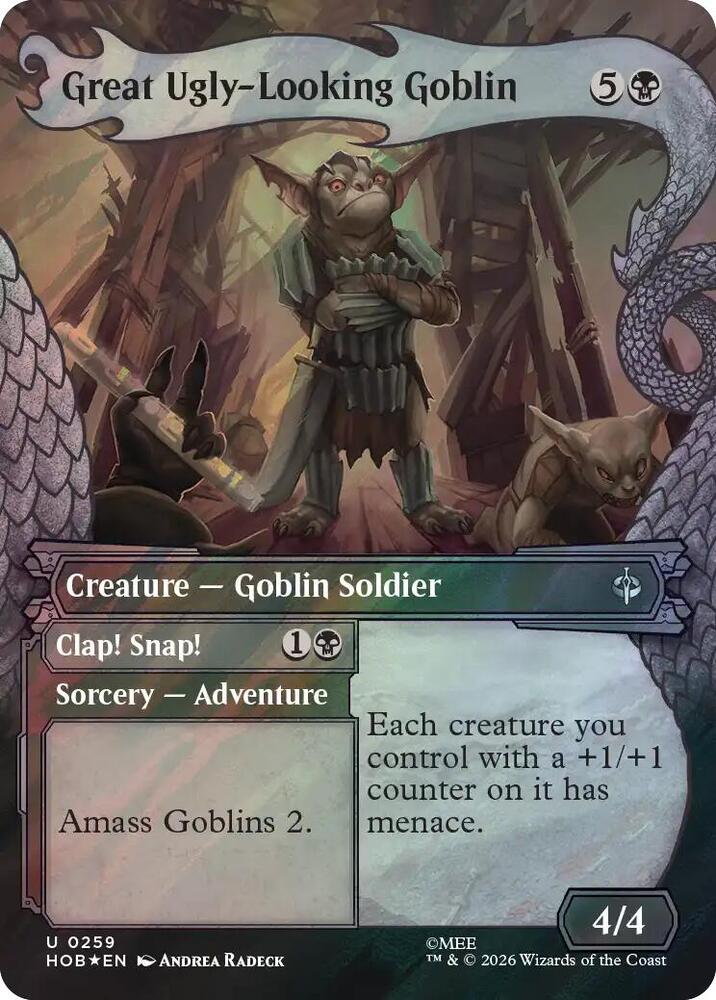 Great Ugly-Looking Goblin // Clap! Snap! - 259 - uncommon