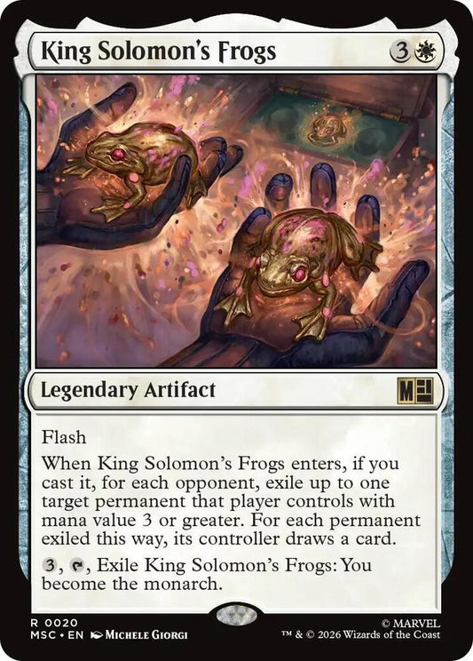King Solomon's Frogs - 20 - rare
