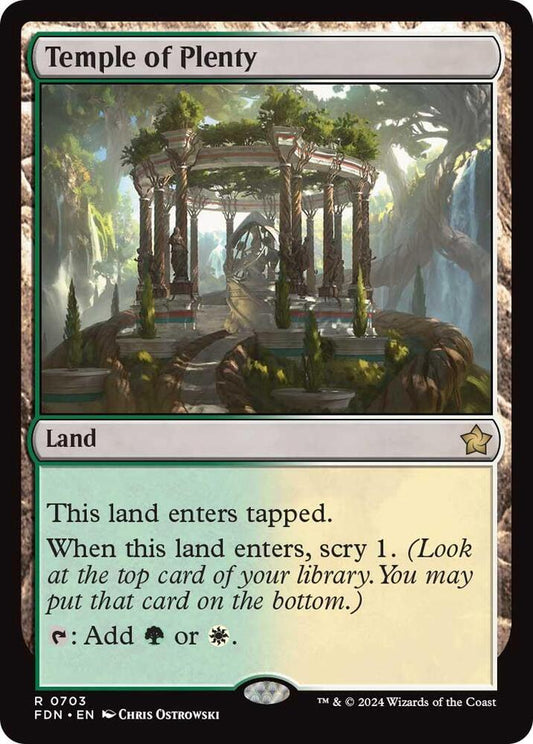 Temple of Plenty - 703 - rare