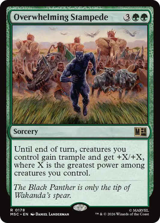 Overwhelming Stampede - 178 - rare
