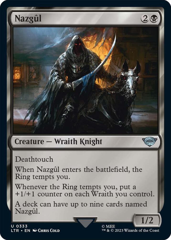 Nazgûl - 333 - uncommon