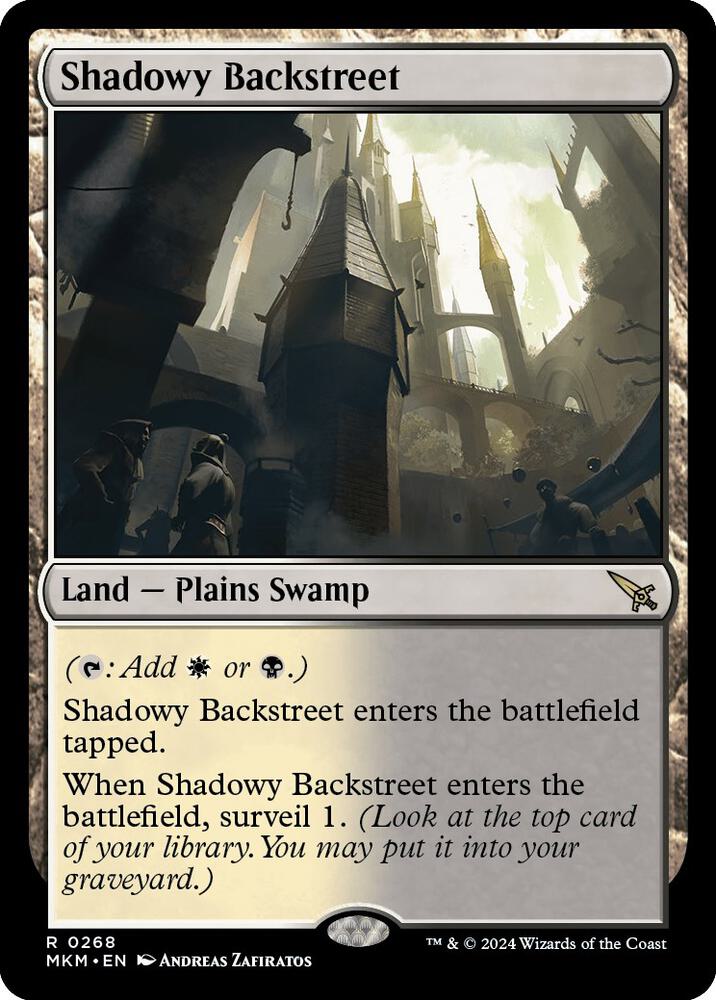 Shadowy Backstreet - 268 - rare