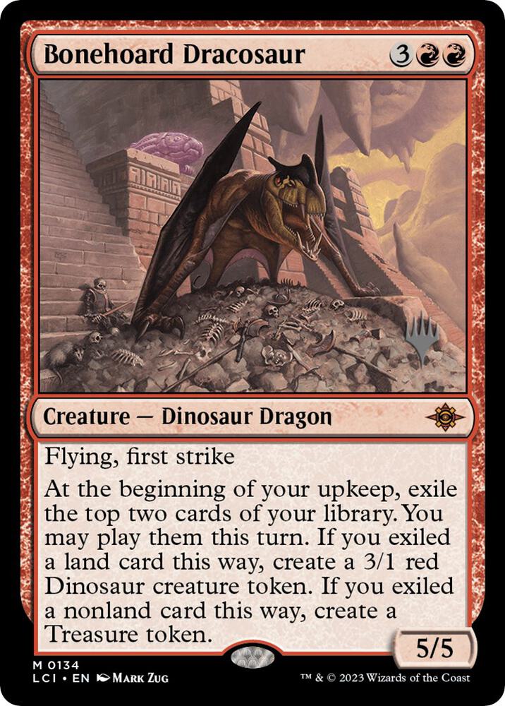 Bonehoard Dracosaur - 134p - mythic