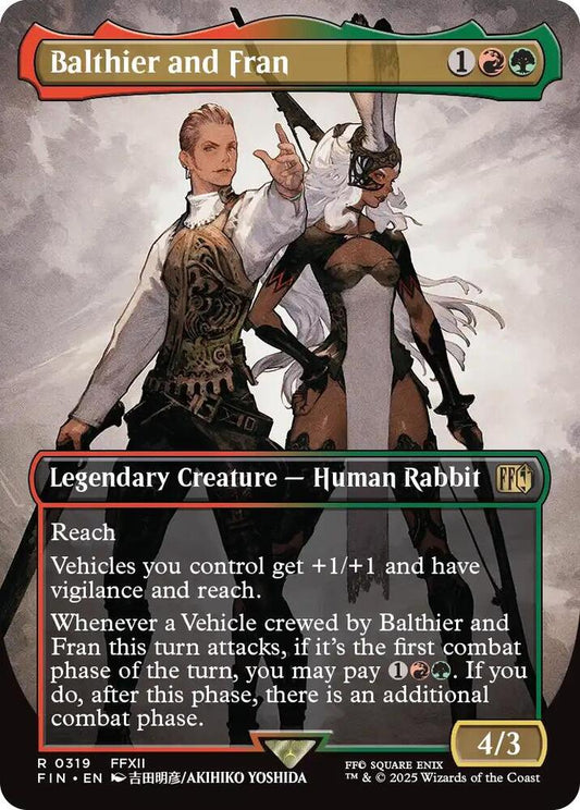 Balthier and Fran - 319 - rare