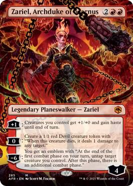 Zariel, Archduke of Avernus - 285 - mythic