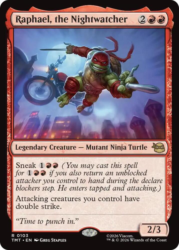 Raphael, the Nightwatcher - 103 - rare