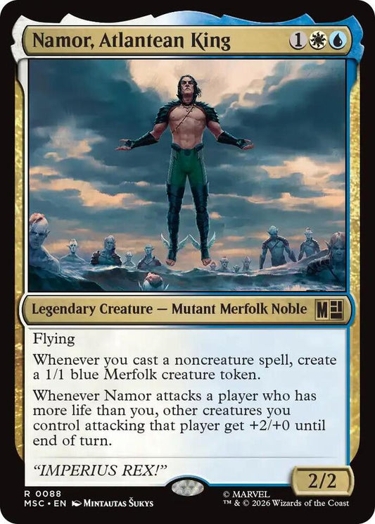 Namor, Atlantean King - 88 - rare