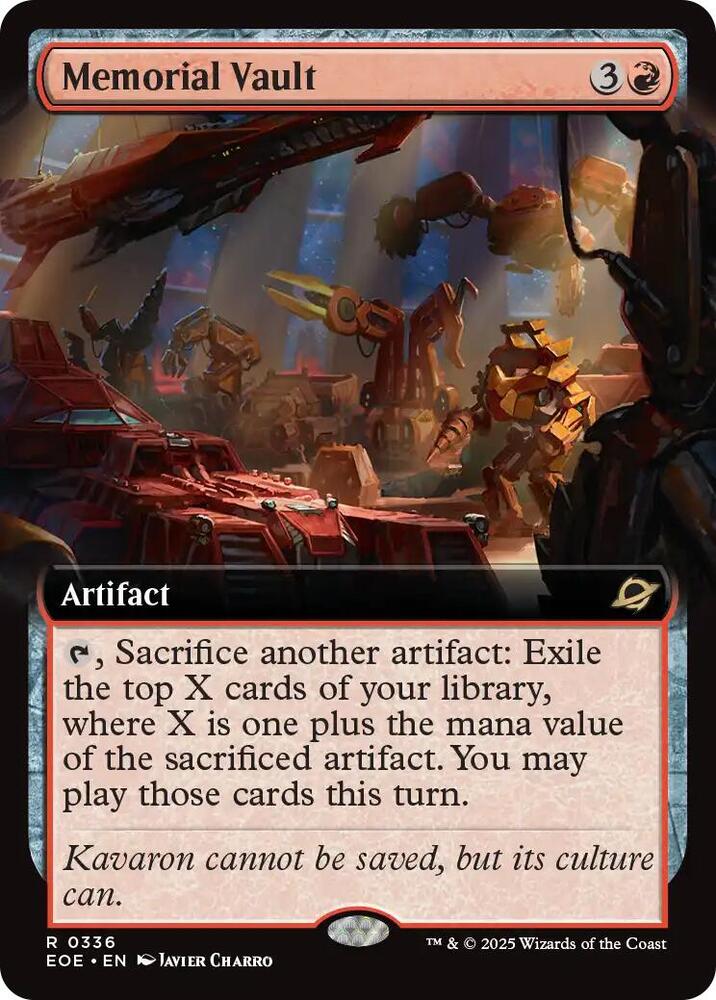 Memorial Vault - 336 - rare