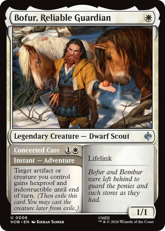 Bofur, Reliable Guardian // Concerted Care - 6 - uncommon