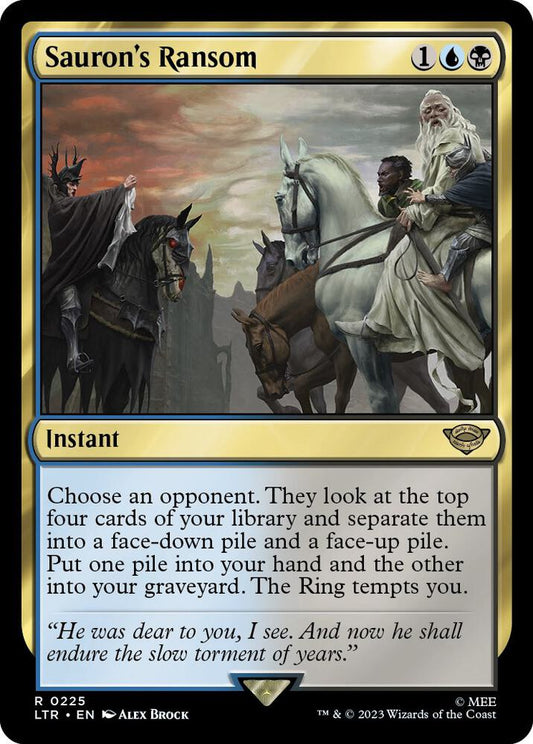 Sauron's Ransom - 225 - rare