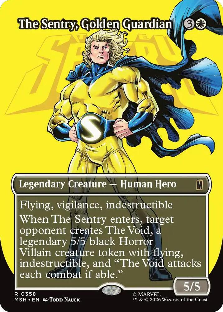 The Sentry, Golden Guardian - 358 - rare