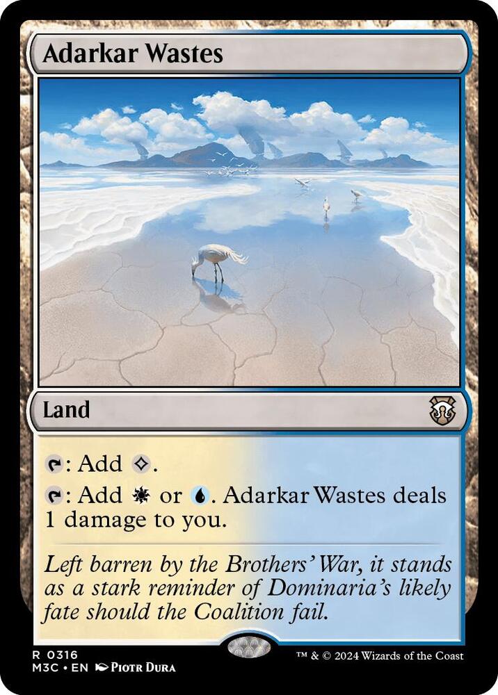 Adarkar Wastes - 316 - rare