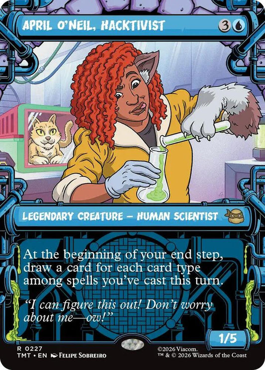 April O'Neil, Hacktivist - 227 - rare
