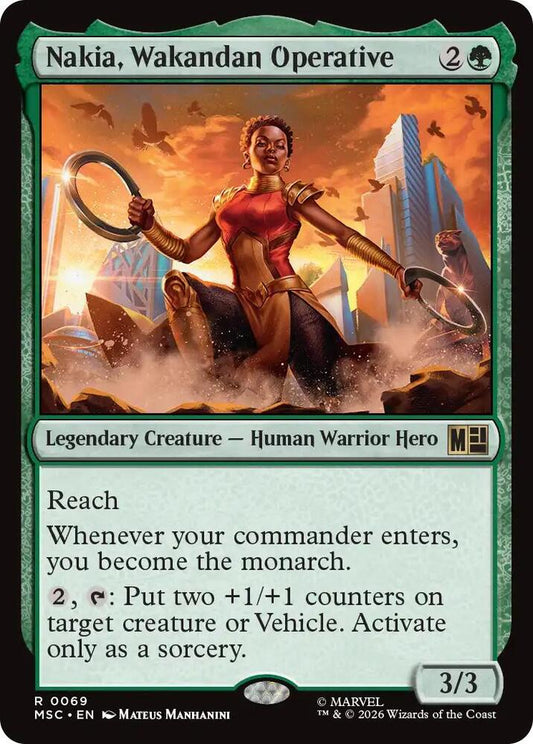 Nakia, Wakandan Operative - 69 - rare