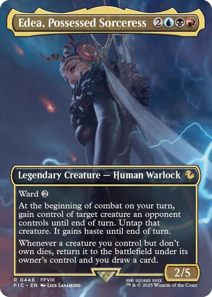 Edea, Possessed Sorceress - 448 - rare
