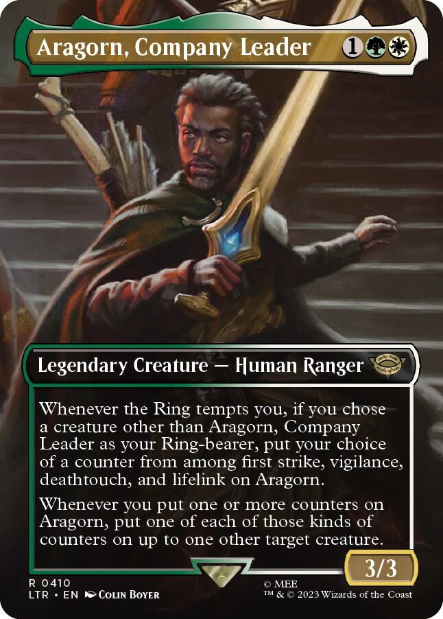 Aragorn, Company Leader - 410 - rare