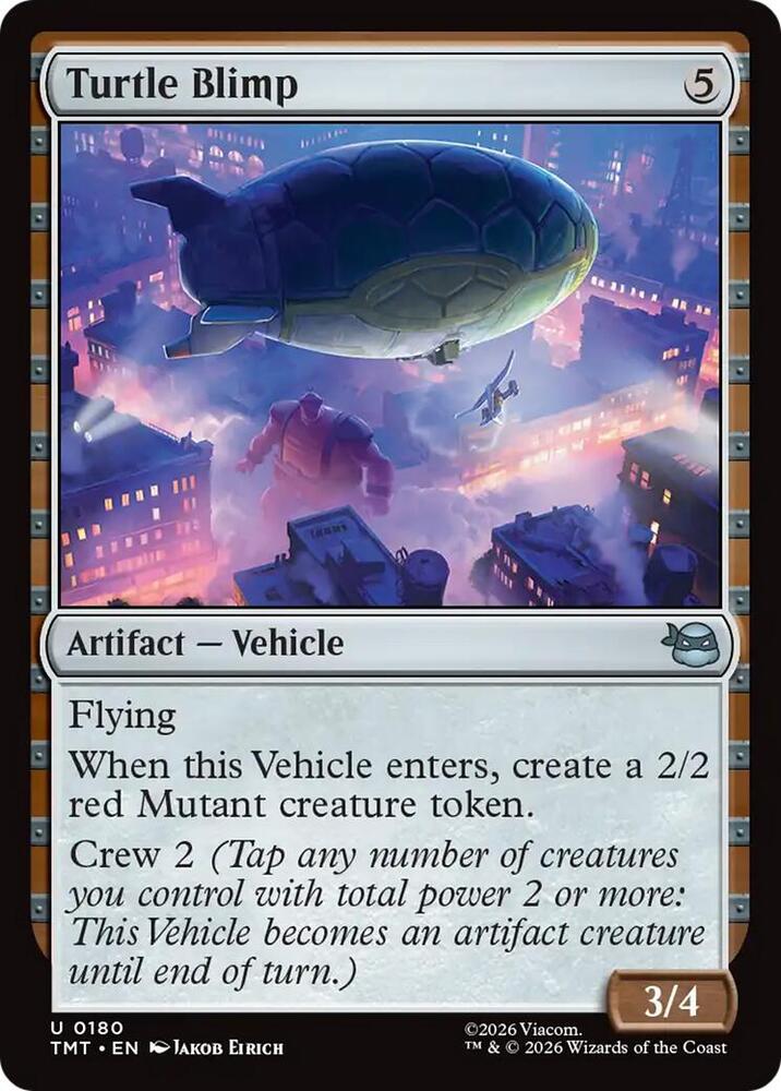 Turtle Blimp - 180 - uncommon