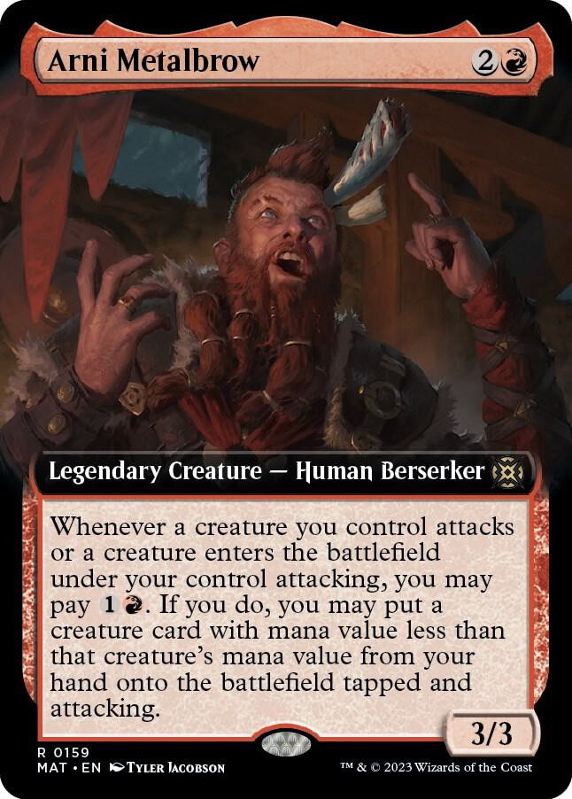 Arni Metalbrow - 159 - rare