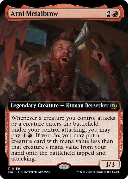 Arni Metalbrow - 159 - rare