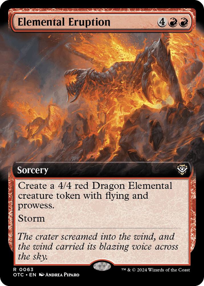 Elemental Eruption - 63 - rare