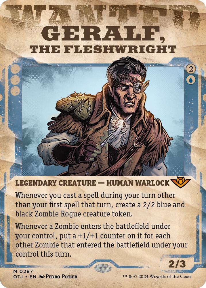 Geralf, the Fleshwright - 287 - mythic