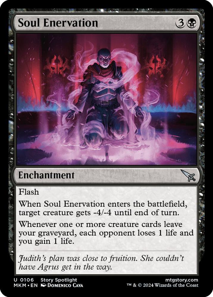 Soul Enervation - 106 - uncommon