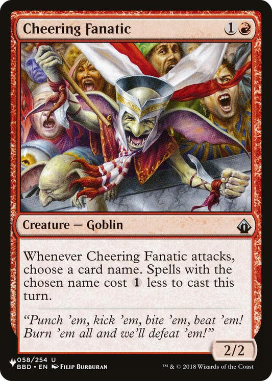 Cheering Fanatic - BBD-58 - uncommon