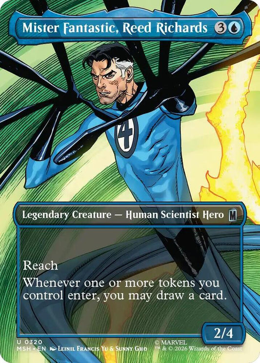 Mister Fantastic, Reed Richards - 320 - uncommon