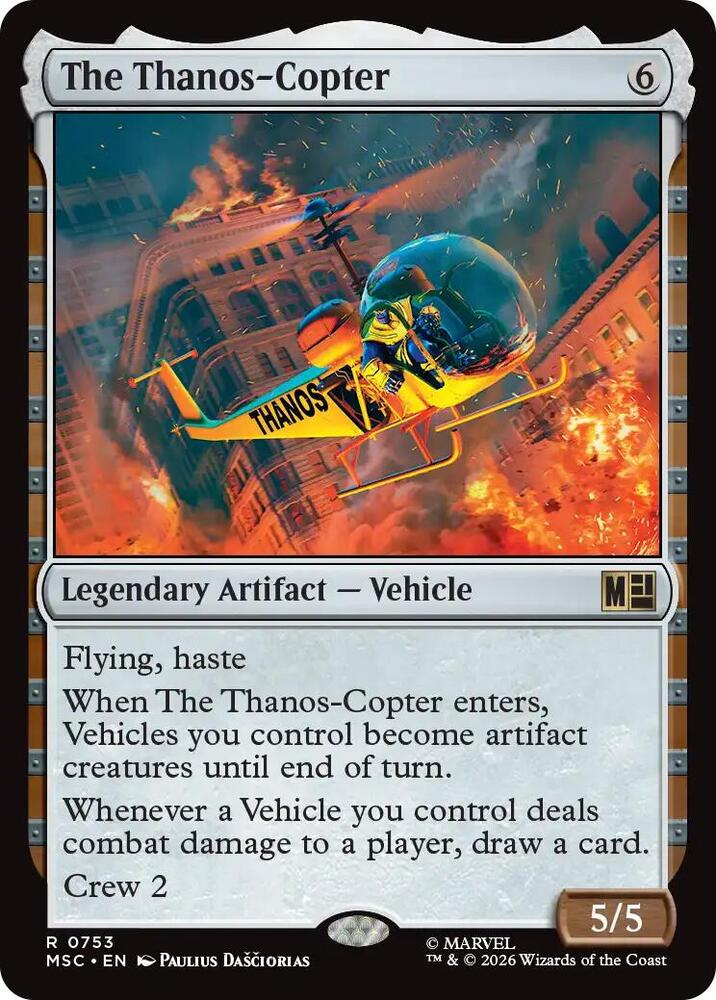 The Thanos-Copter - 753 - rare