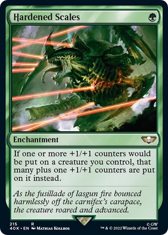 Hardened Scales - 215 - rare