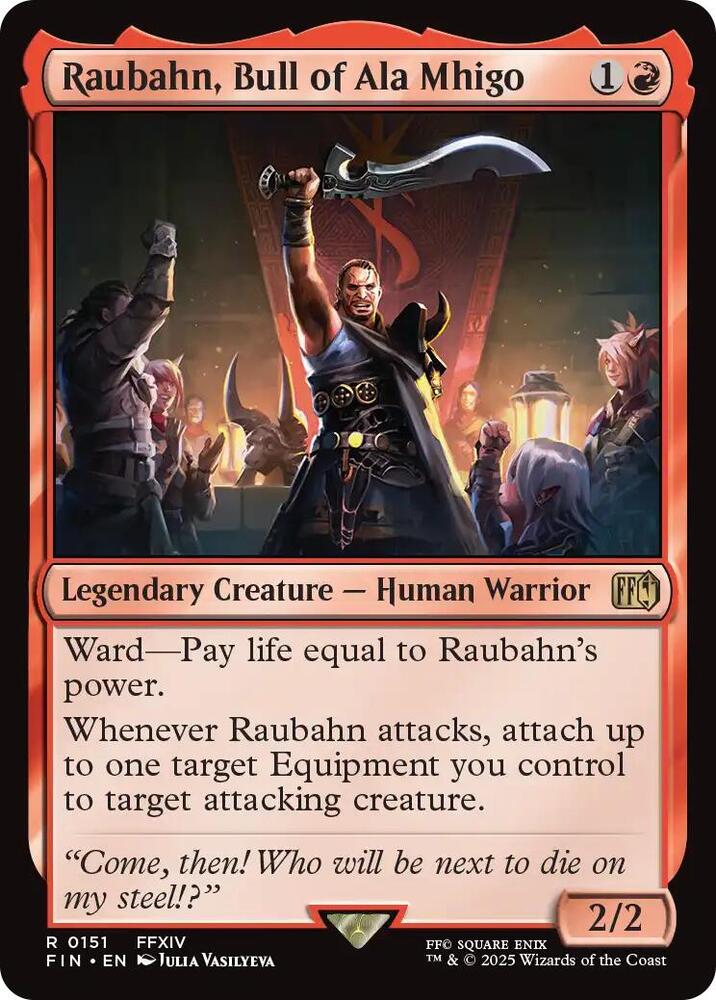 Raubahn, Bull of Ala Mhigo - 151 - rare