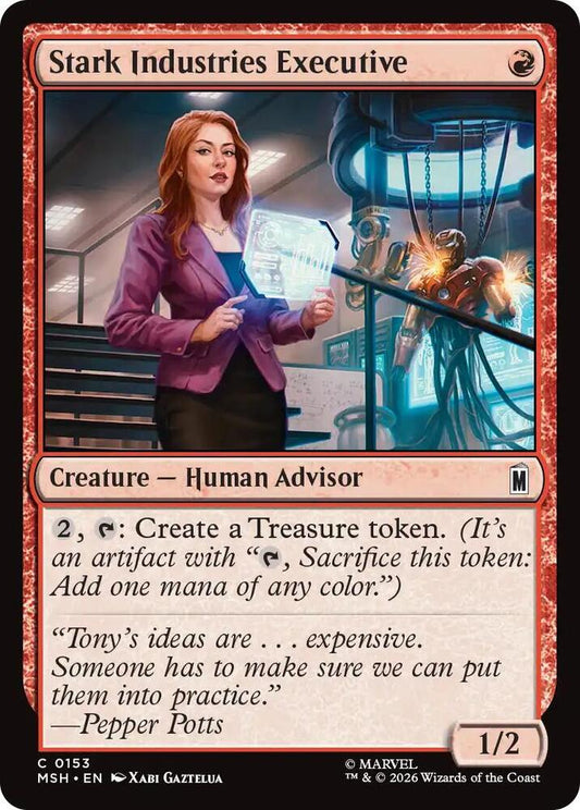 Stark Industries Executive - 153 - common