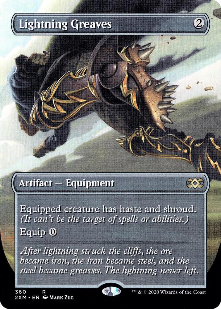 Lightning Greaves - 360 - rare