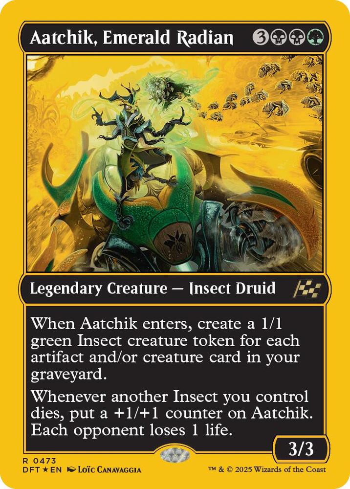 Aatchik, Emerald Radian - 473 - rare