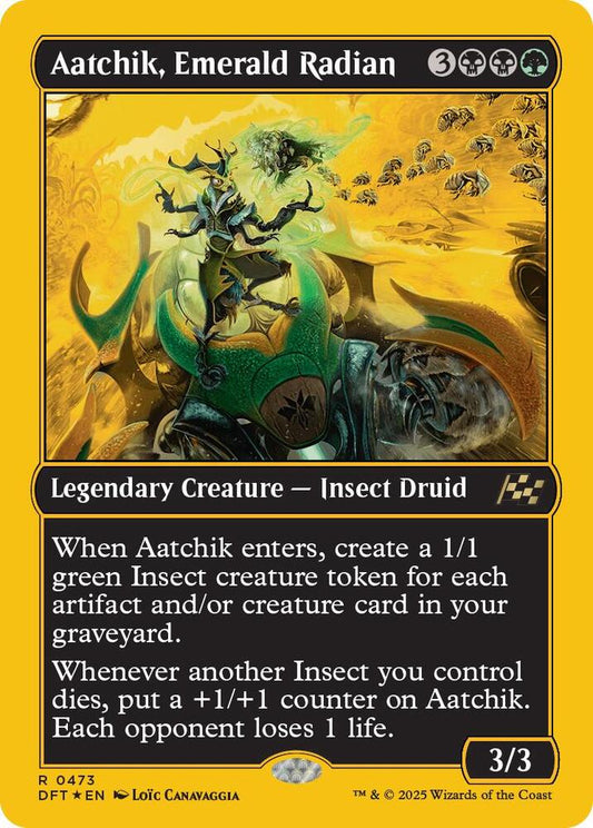 Aatchik, Emerald Radian - 473 - rare