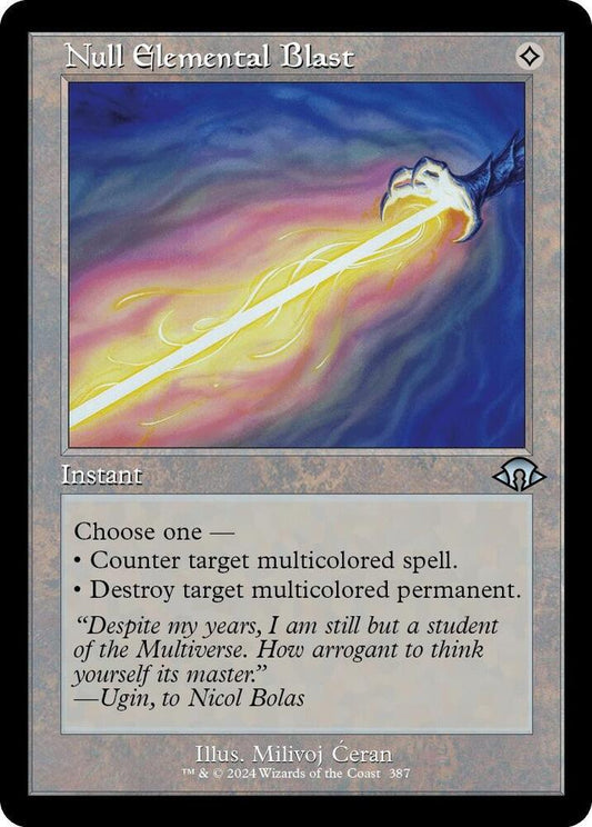 Null Elemental Blast - 387 - uncommon