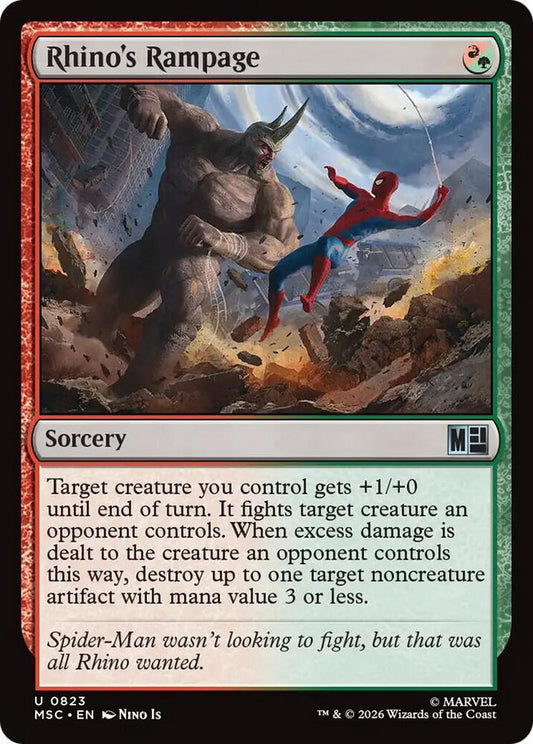 Rhino's Rampage - 823 - uncommon