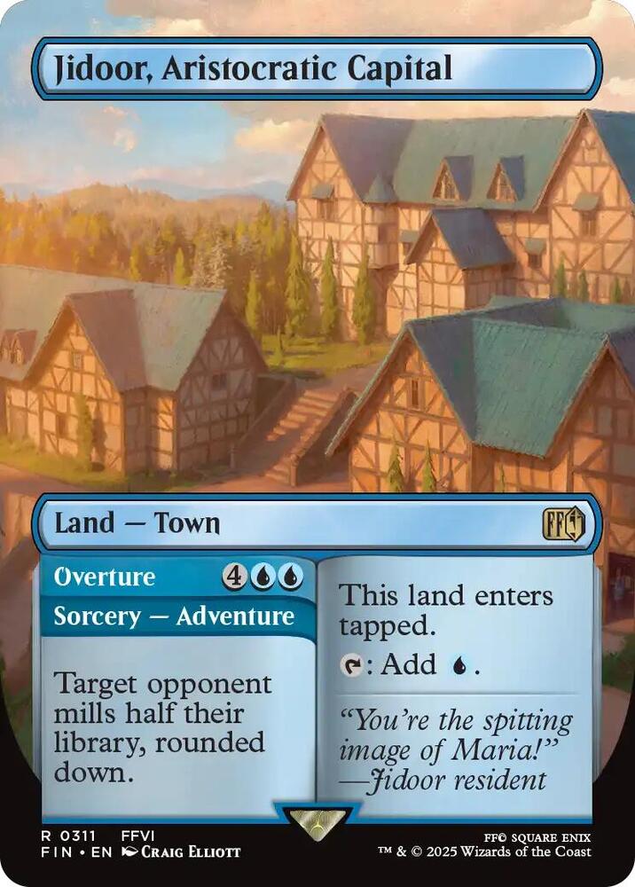Jidoor, Aristocratic Capital // Overture - 311 - rare