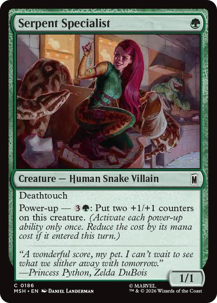 Serpent Specialist - 186 - common
