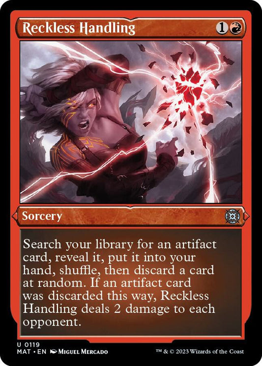 Reckless Handling - 119 - Etched uncommon