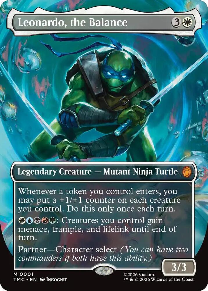 Leonardo, the Balance - 1 - mythic