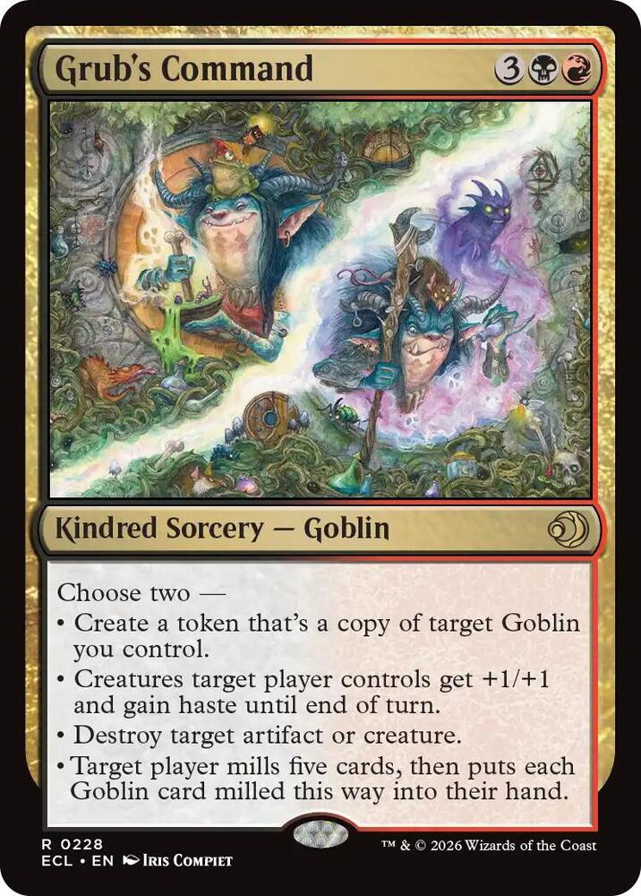 Grub's Command - 228 - rare