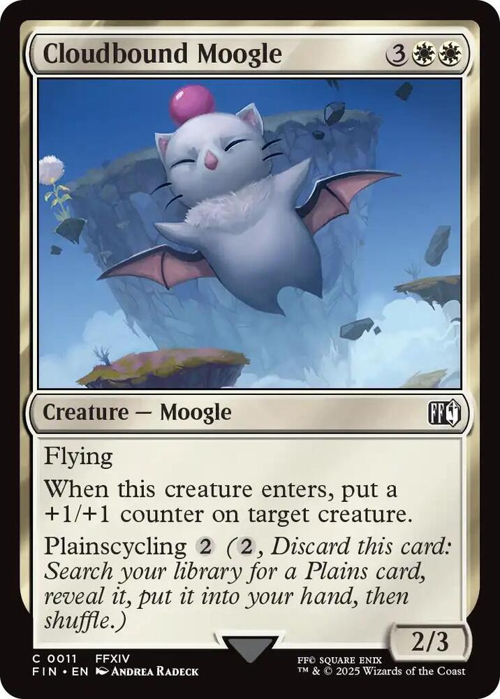 Cloudbound Moogle - 11 - common
