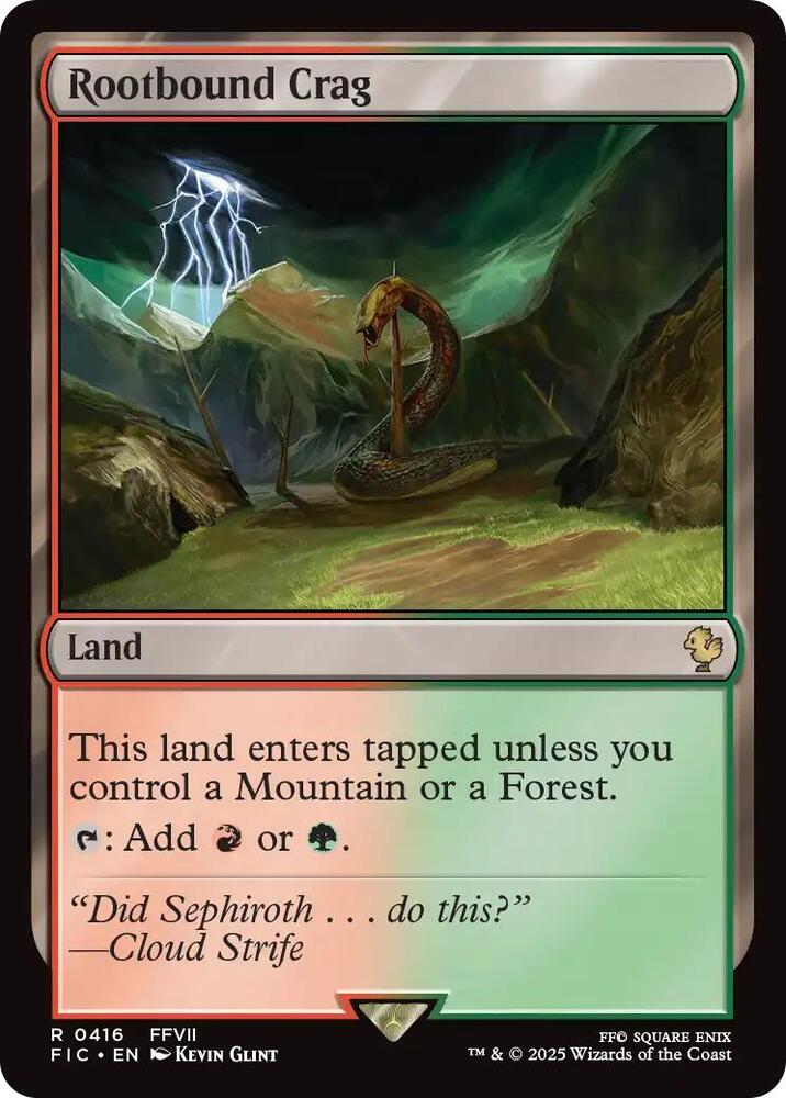 Rootbound Crag - 416 - rare